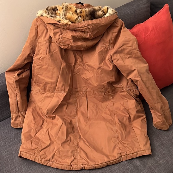 Forever21 Brown coat - Picture 2 of 6